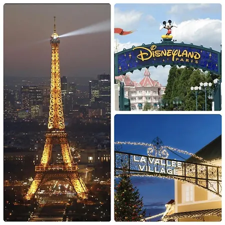 דירה Heaven Loft - Proche Rer A - Land ביוסי-סיינט-ג'ורג'